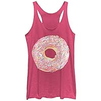 Women's Sprinkle Doughnut Racerback Tank Top