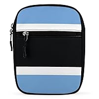 Flag of Botswana Small Crossbody Bag Mini Shoulder Bag for Men Adjustable Satchel Bag Messenger Bag