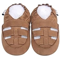 Leather Baby Soft Sole Shoes Boy Girl Infant Children Kid Toddler Crib First Walk Gift Sandal Strap Sand