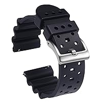 Carty Silicone Watch Bands Quick Release Rubber Watch Straps for Men Premium Quality Waterproof - 20mm, 22mm,24mm Rubber Straps