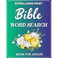 Large Print Bible Word Search Book For Adults And Teens: 100 Easy Word Search Bible Puzzle Book Psalms And Hymns Large Print | Memory Games For Seniors Women And Men