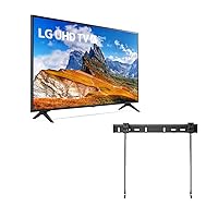LG 55-Inch Smart webOS 23 w/ThinQ AI TV + Wall Mount Class UR8000 Series LED 4K UHD Compatible with Alexa, Apple Airplay2, Apple Home, Hey Google Game Optimizer 55UR8000AUA (Renewed)
