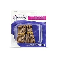 GOODY Hair Pins, Brown, 100 Count
