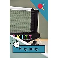 Ping Pong: Organisez vos idées sur ce carnet de note A5 | Améliorez votre productivité | Offrez ce carnet | 99 pages Notebook (French Edition)