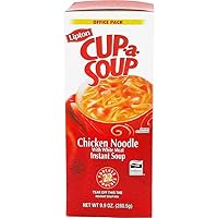 Lipton Cup-A-Soup, Chicken Noodle, 9.9 ounce (Pack of 1)