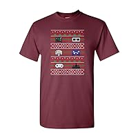 Video Game Ugly Christmas Funny Humor DT Adult T-Shirt Tee