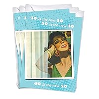 Raging Beauties Making This Up Funny Girlfriend's Birthday Greeting Cards | 3 Pack Set + 3 Envelopes (5x7)
