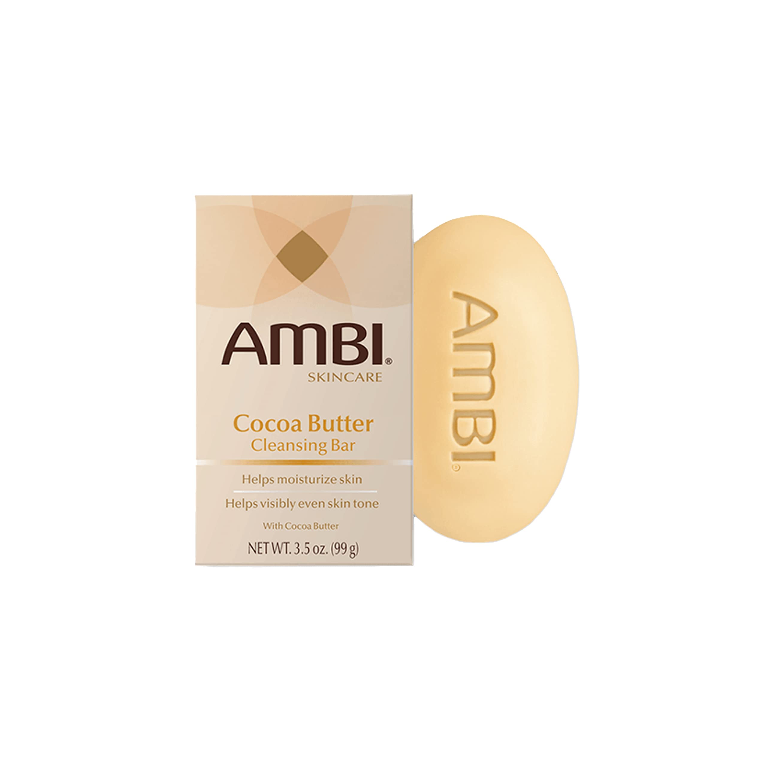 Ambi Cocoa Butter Cleansing Bar, 3.5 Ounce