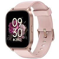 Smart Watch for Women(Answer/Make Calls), Alexa Built-in, Fitness Tracker, Heart Rate/Sleep Tracker/100 Sports/IP68 Waterproof, Smartwatch Compatible Android iPhone