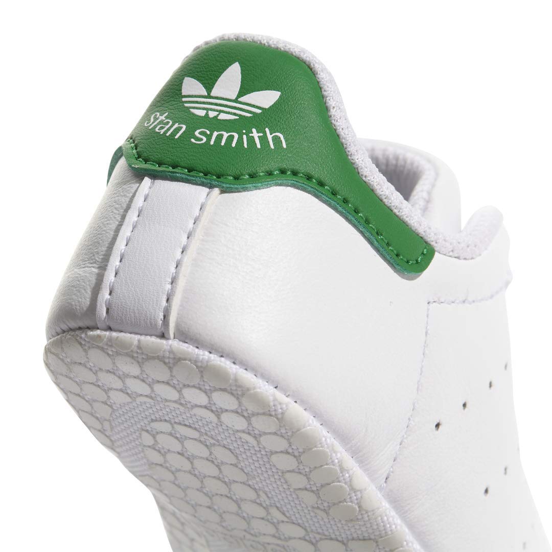 adidas Originals Baby Unisex Stan Smith White/White/Green 4K