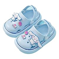 Cartoon Toddler Kids Clogs Cute Outdoor Water Sandals Slip On Shoes Slipper Slides Lightweight Summer Infant Children