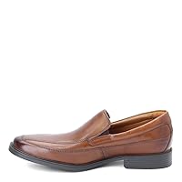 Clarks Men's Tilden Free Slip-On Loafer, Dark Tan, 14 M US