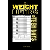 Weight Lifting Logbook for Teen Boys: Workout Journal for Teen , Exercise Notebook and Fitness Logbook for Personal Training, (WeightLifting and Cardio Tracker / Diary ), Gym Planne
