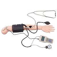 High-End Blood Pressure Measurement Arm Training Model, High Simulation Adult Arm Simulator, for Hospital Nursing Training Practice