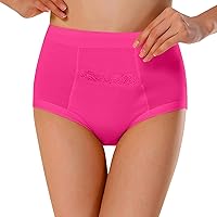 Women Menstrual Pocket Pocket High Waist Leakage Physiological Pants French Cut Panties for Women