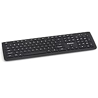 Verbatim 2.4Ghz Wireless Slimline Keyboard Plug And Play USB Receiver Compatible with PC, Laptop