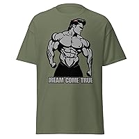 Dream Come True Bodybuilder Gym T Shirt for Men's.