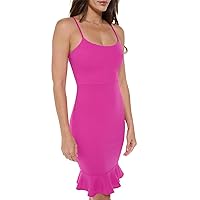 Women's Sleeveless Mini Cocktail Dress, Spagetti Strap Bodycon Sexy Going Out Party Formal, Spring Summer 2024