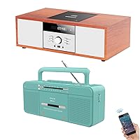 WTB-797 Nostalgic Bluetooth Stereo System and WTB-795 Cassette Tape Player