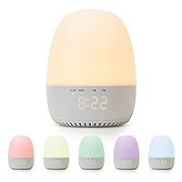 Yogasleep Light to Rise White Noise Sound Machine & Sleep Trainer with Night Light. Sleep Aid for Baby & Toddler, 30 Soothing Sounds Including Lullabies & Nature Sounds, Registry & Nursery Must Have