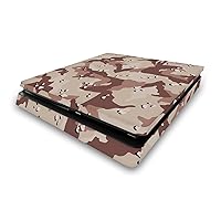 Head Case Designs Brown Camo Camouflage Vinyl Sticker Gaming Skin Decal Cover Compatible With Sony PlayStation 4 PS4 Slim Console