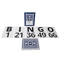 S&S Worldwide Giant Bingo Calling Card, 8-1/4
