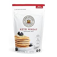 Keto Wheat Pancake Mix, Sourced Non-GMO, Certified Kosher, Keto Friendly, 12 Oz, Packaging May Vary