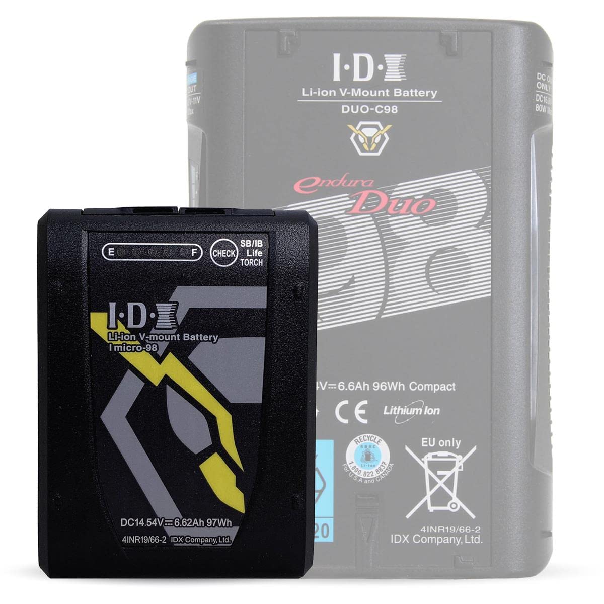 IDX IMICRO-98 Compact 97Wh Lithium-Ion Battery with Two D-Tap Outputs