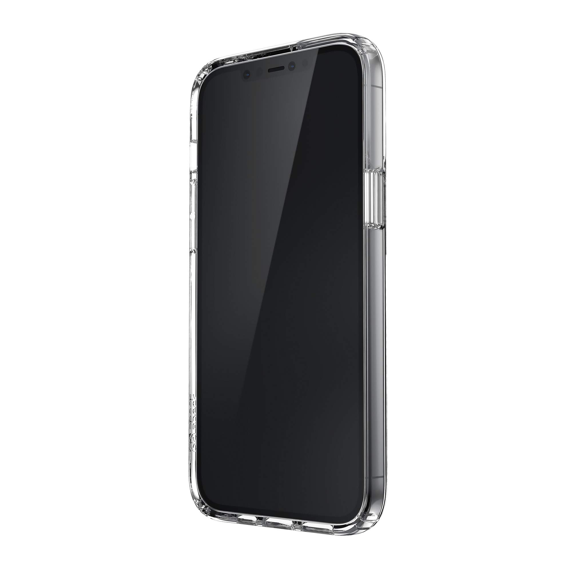 Speck Products Presidio Perfect-Clear iPhone 12 Pro Max Case, Clear/Clear
