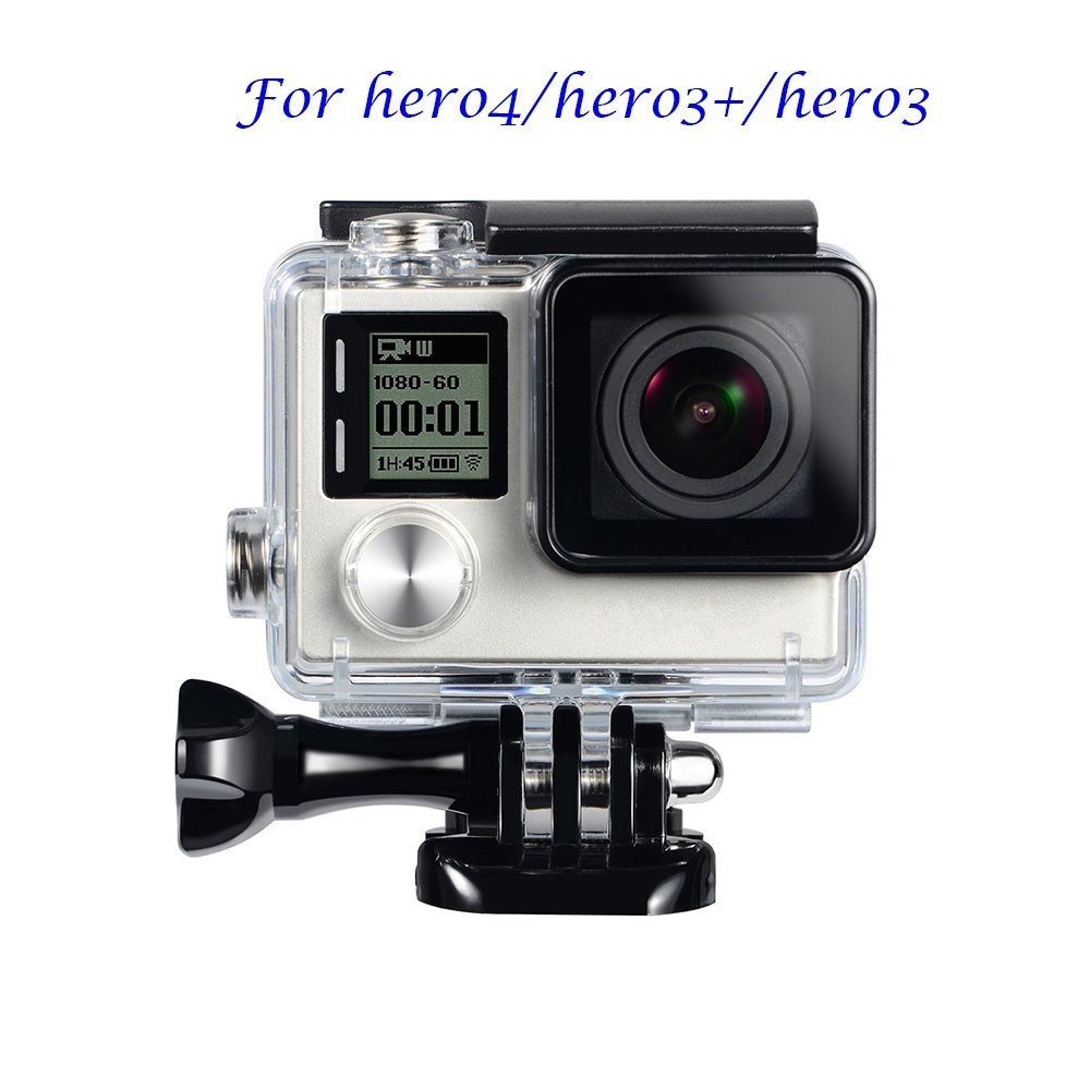 Mua Suptig Replacement Waterproof Case Protective Housing for GoPro Hero 4, Hero  3+, Hero3 Outside Sport Camera for Underwater Use - Water Resistant up to  147ft (45m) trên Amazon Mỹ chính hãng 2023 | Fado