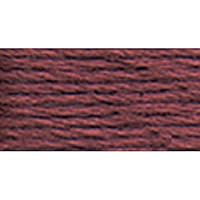DMC 117-315 Mouline Stranded Cotton Six Strand Embroidery Floss Thread, Dark Antique Mauve, 8.7-Yard