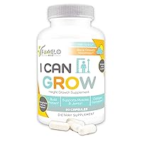 I Can Grow - Height Growth Supplement for Kids 10+ and Teens | Enhances Natural Development with Vital Support | Muscle & Joint Strength, Bone Health, Transparent Ingredients | Made in The USA