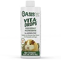 #80069 Guinea Pig Vita-Drop Vitamins, 16-Ounce liquid multivitamin with Vitamin C
