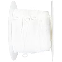 Wrights Wide Roman Shade Polyster Tape, White