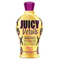 Devoted Creations Juicy Details - Color Correcting Collagen Boosting Complextion Perfecting Cellulite Fighter Anti-Aging Firming Dark Bronzing Lotion
