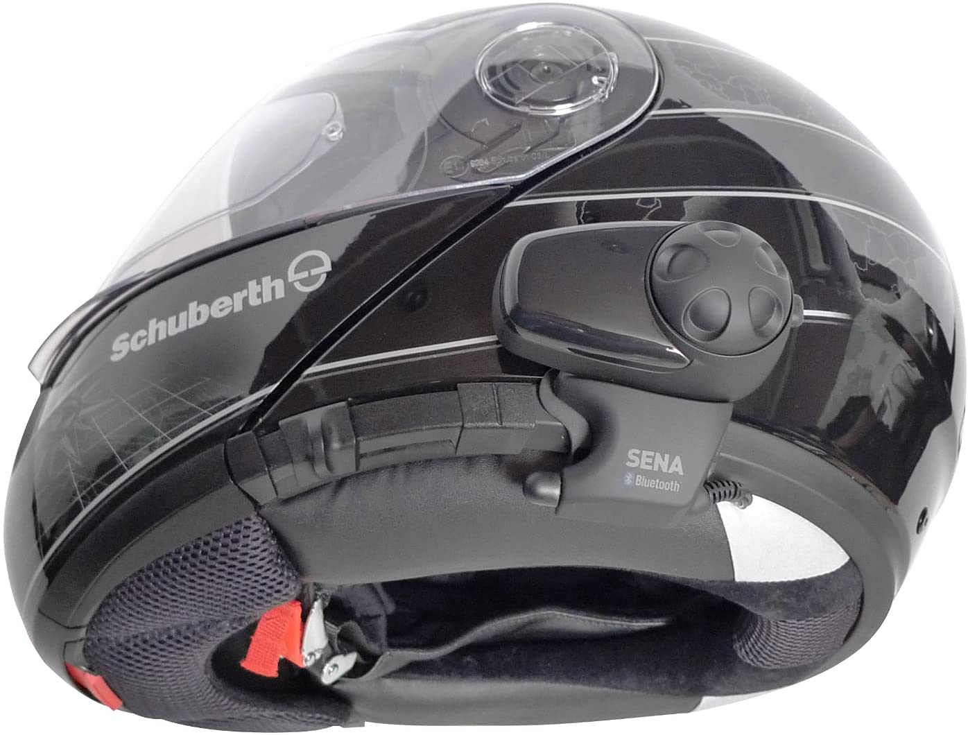 Sena SMH10D-11 Motorcycle Bluetooth Headset / Intercom with Universal Microphone Kit (Dual) , Black
