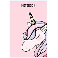 Unicorn Cartoon Notebook -Girl's Favorite Unicorn Ruled Composition Notebook: Notebook Planner - 6x9 inch Daily Planner Journal, To Do List Notebook, Daily Organizer, 114 Pages