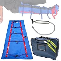 First Aid Vacuum Leg Fixed Splint, Outdoor Calf Feet Thigh Immobilization Device for Emergency Rescue & Accidents