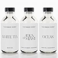 Sun-Kissed Diffuser Oil Collection - Premium HVAC, Cold-Air, & Ultrasonic Diffuser Oil Scents - Gift Set of 3 Aroma Oils (x 200ml)