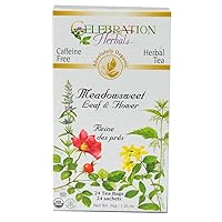 Organic Meadowsweet Leaf & Flower Tea - 24 Tea Bags