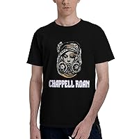 Men's Cotton T-Shirt Round Neck Short Sleeve Classic Shirt Funny Graphic Shirts for Men