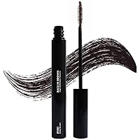 Lord & Berry Back in Brown Liquid Lightweight Lash Mascara Black for Volume and Length, Long Lasting Moisture, Great For Short Lashes Eye Makeup, Cruelty Free, 0.6 oz, Deep Brown