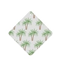 Hawaiian Coconut Palm Tree 2-Piece Set Of Car Aromatherapy Tablets, Suitable For Car Interiors, Bedrooms, And Bathrooms Square