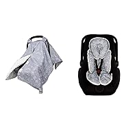 Baby Car Seat Cover & Infant Car Seat Insert for Baby Boys and Girls, Dinosaur