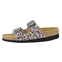 NAOT Footwear Santa Barbara Women's Slide with Cork Footbed and Arch Comfort and Support – Slip On- Lightweight and Perfect for Travel
