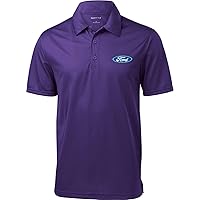 Ford Oval Textured Polo Pocket Print