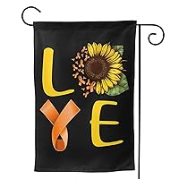 Leukemia Cancer Awareness Garden Flag Double-Sided Printing Decorative Yard Banner Holiday Party Outdoor Decoration Home Decor Sign Farmhouse 28