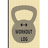 Workout Log Book: Training Journal for Men and Women, 52 Week Daily Gym Exercise Record, Cardio Tracker Progress, Monthly Goals Planner, Supplements Notes