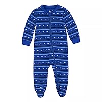 Nike Baby Boy All Over Print Full Zip Footed Coverall