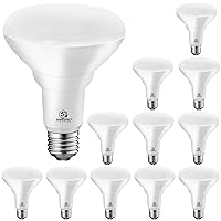 Energetic LED Flood Light Bulbs BR30 Indoor, 65W Equivalent, Dimmable, Daylight 5000K, Indoor Flood Lights for Recessed Cans, UL Listed, 12 Pack